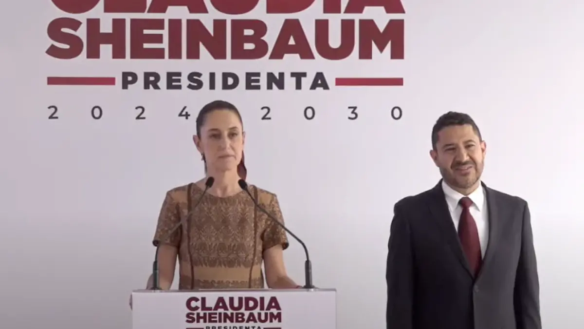 Claudia Sheinbaum y Martí Batres